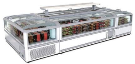 Máy Lạnh Siêu Thị Island Tủ Đông Diện Tích Trưng Bày Cực Lớn 600L-1150L
