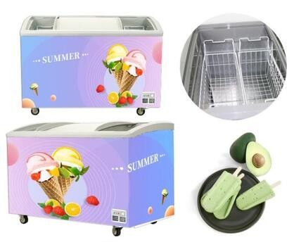 Tủ Đông Kem Sâu Cửa Trượt 250L 314L 400L