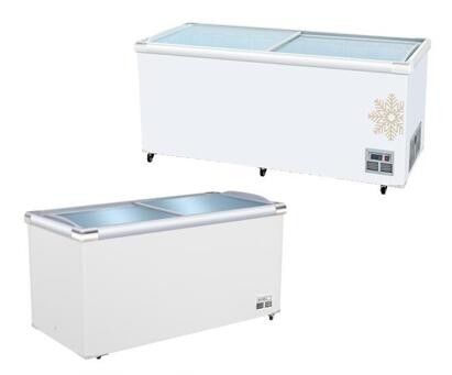 Cửa kính phẳng Deep Freeze Island R134a R404 Làm mát tĩnh