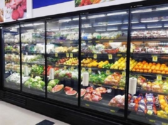 4/5/6 Cửa Thương Mại Cửa Kính Tủ Đông Tủ Lạnh Cửa Kính Siêu Thị Cao Cấp