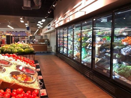 4/5/6 Cửa Thương Mại Cửa Kính Tủ Đông Tủ Lạnh Cửa Kính Siêu Thị Cao Cấp