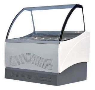 Tủ Trưng Bày Kem Gelato MC16 Làm Mát Bằng Không Khí R404a R290