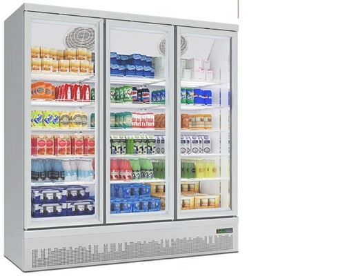 Tủ Đông Đứng 3 Cửa Kính 1250L Cho Kem Và Thực Phẩm Đông Lạnh