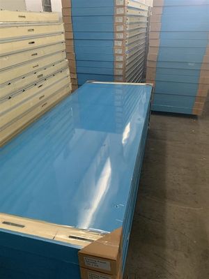 Bảng điều khiển PU 100mm 150mm Đi bộ trong tủ đông có khớp khóa cam cho kho lạnh