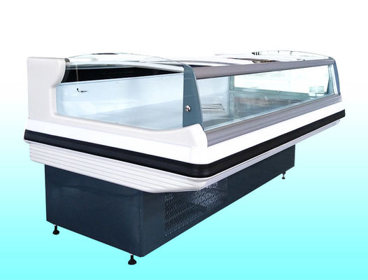 Hiển thị thịt Deli hải sản