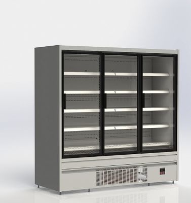 Siêu thị R290 Máy làm mát cửa kính thẳng đứng 2/3/4 cửa 220V/50HZ