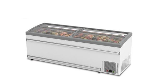 Tủ đông cánh kính 800L 1100L R290 R404A Tủ đông đảo Cửa kính trượt