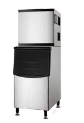 Máy làm đá tiệt trùng UV tự động SK-500P Món tráng miệng nhỏ bằng thép không gỉ nóng 500kg