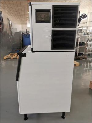 455kg CE Semi Crystal Cube Ice Maker Thương mại trong quán bar Trà sữa Cửa hàng Sashimi hải sản