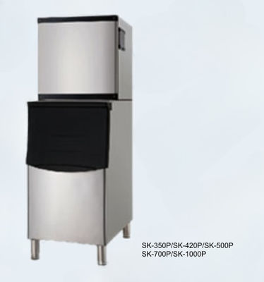 Máy làm đá viên dạng mô-đun Sk-350p Không cần tháo rời Làm sạch Món tráng miệng thương mại nhỏ