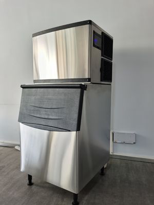 Máy làm đá viên tự động thương mại Nhà hàng lẩu khử trùng bằng tia cực tím 190kg / 24