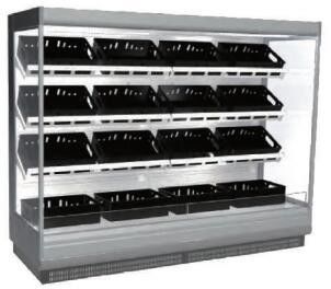 Loại từ xa Trái cây Rau mở Hộp trưng bày Mở hàng