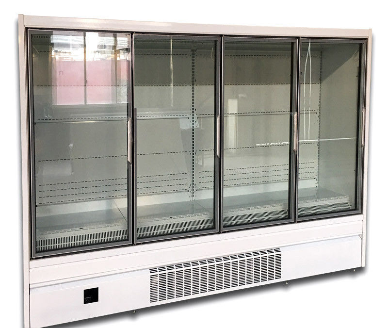 Máy làm mát Multideck cửa kính thẳng đứng với 4 cửa loại cắm UC-4D