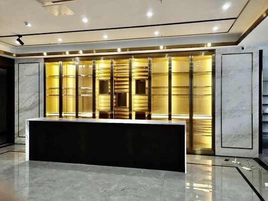 Khách sạn Nhà hàng Hầm rượu Thủy tinh Kho rượu Tường kính