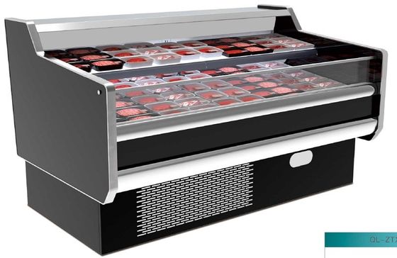 Thiết kế kệ kép MC3 Siêu thị Hộp trưng bày Thịt Deli Cửa hàng tiện lợi Cửa hàng bán thịt